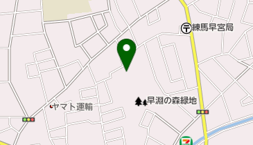 練馬区立 早宮さくら学童クラブの地図画像