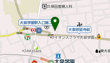 岩崎靴店の地図画像