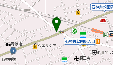 トップレディ石神井店の地図画像