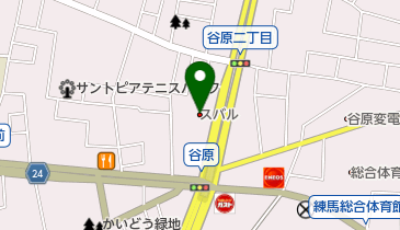 東京スバル株式会社 練馬店の地図画像