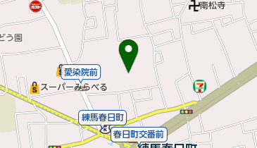 愛染院の地図画像