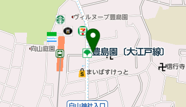 仁寿院の地図画像