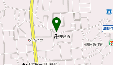 本覚寺の地図画像