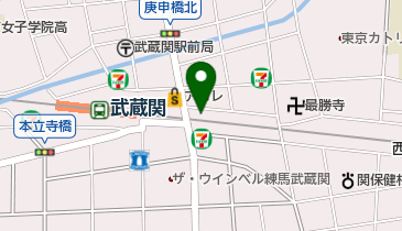 けやき写真館の地図画像