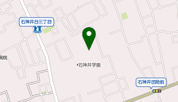 東京都石神井学園の地図画像