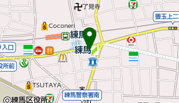 大和証券株式会社練馬支店の地図画像