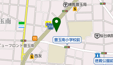 氷川神社の地図画像