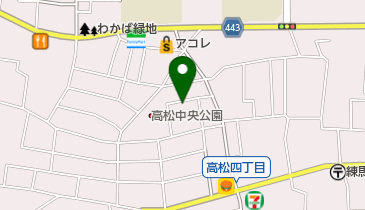 ピザーラ光が丘店の地図画像