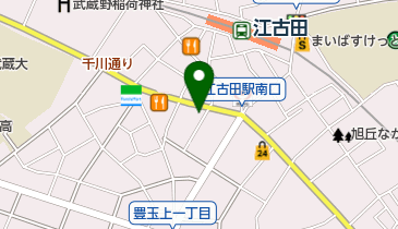 ココナッツディスク江古田店の地図画像