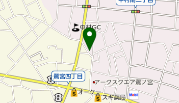 上田動物病院の地図画像