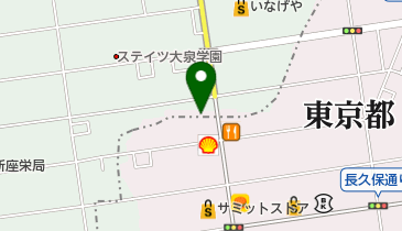 美容室トップスターの地図画像