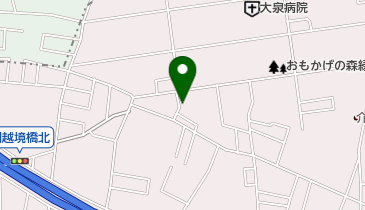 ユキ美容室の地図画像