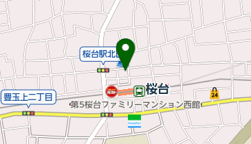 桜台薬局の地図画像