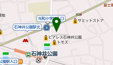 石神井公園調剤薬局の地図画像