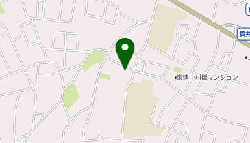 貫井浴場の地図画像