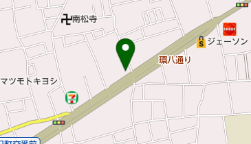 ヘアーサロンエアーの地図画像