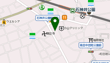 昭和館の地図画像