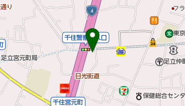 株式会社鈴亀の地図画像