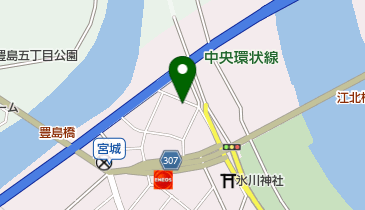 株式会社しまや出版足立店の地図画像