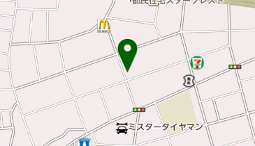 有限会社川田運輸の地図画像