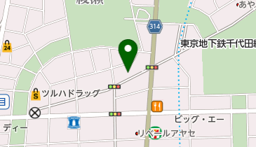 桐生車輌株式会社の地図画像