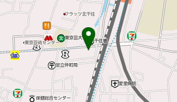 三菱電機ビルソリューションズ株式会社首都圏第一支社千住営業所の地図画像