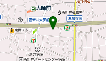 モトプラザカワサキの地図画像