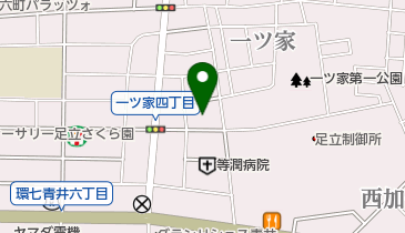 地域包括支援センター一ツ家の地図画像