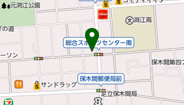 デイケアセンターあゆみの地図画像