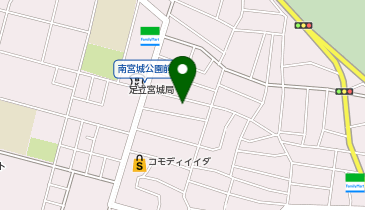 金杉ガラス店の地図画像