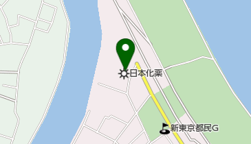 株式会社日本化薬東京の地図画像