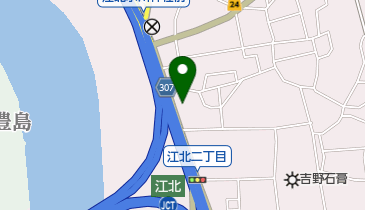 無臭元工業株式会社の地図画像