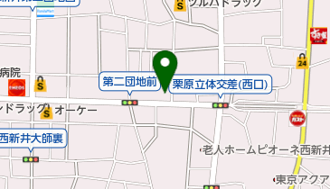 有限会社奥原家電の地図画像