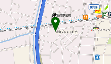 足立区勤労福祉会館の地図画像