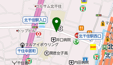 ダンススタジオミナミの地図画像