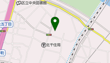 足立珠算学校の地図画像