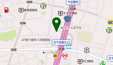 千寿整体の地図画像