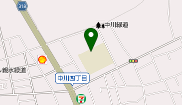 足立区 なかよし学童保育室の地図画像