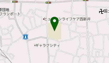 足立区 しまねっ子学童保育室の地図画像