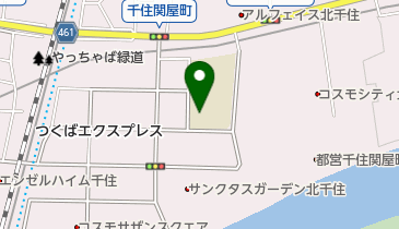 足立区 せきや学童保育室の地図画像