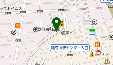 株式会社アモールトーワの地図画像