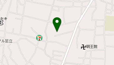 足立ゴム株式会社の地図画像