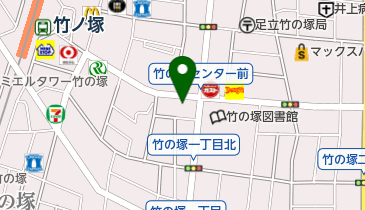株式会社まるやま 竹の塚店の地図画像