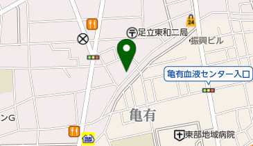 ハトヤ呉服店の地図画像