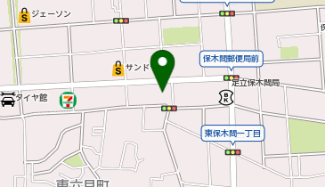 河内屋保木間店の地図画像