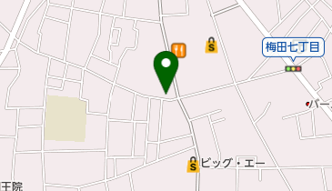 藤波モータースの地図画像