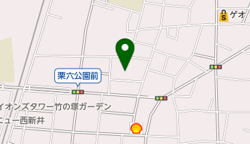 炎天寺の地図画像