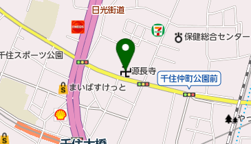 源長寺の地図画像