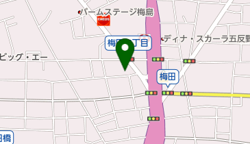 千住宝光教会の地図画像