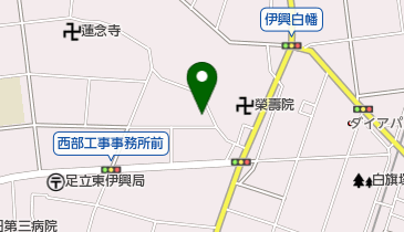 宗教法人専念寺の地図画像
